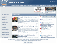 Tablet Screenshot of gbatemp.net